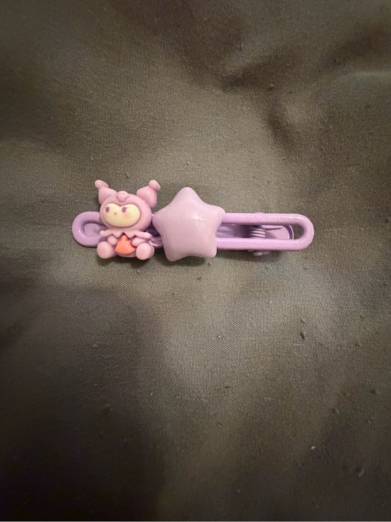 Other - NWOT Kids Purple Star & Bug Hair Clip - Cute Toddler Accessory
